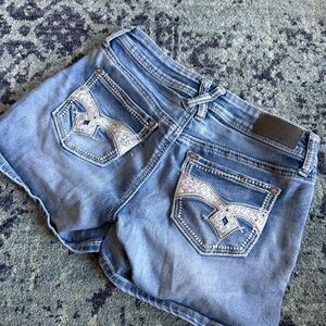 Y2K Women’s Hydraulic Stretchy Light Wash Size 5/6 Shorts Casual Summer Basic